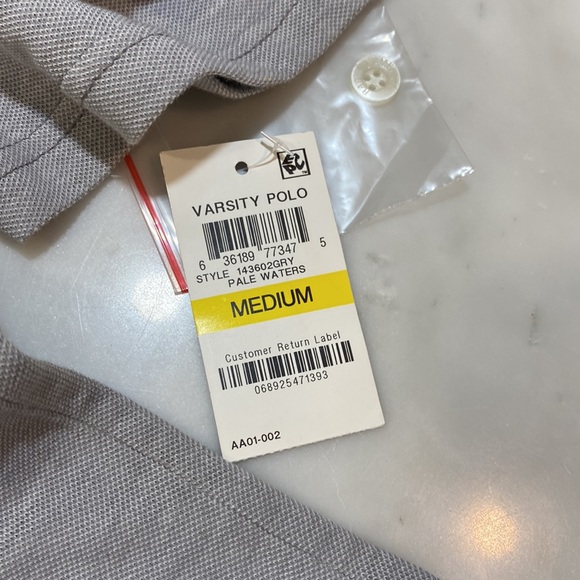 American rag men’s polo hundred percent cotton made in Pakistan size medium - Picture 4 of 7